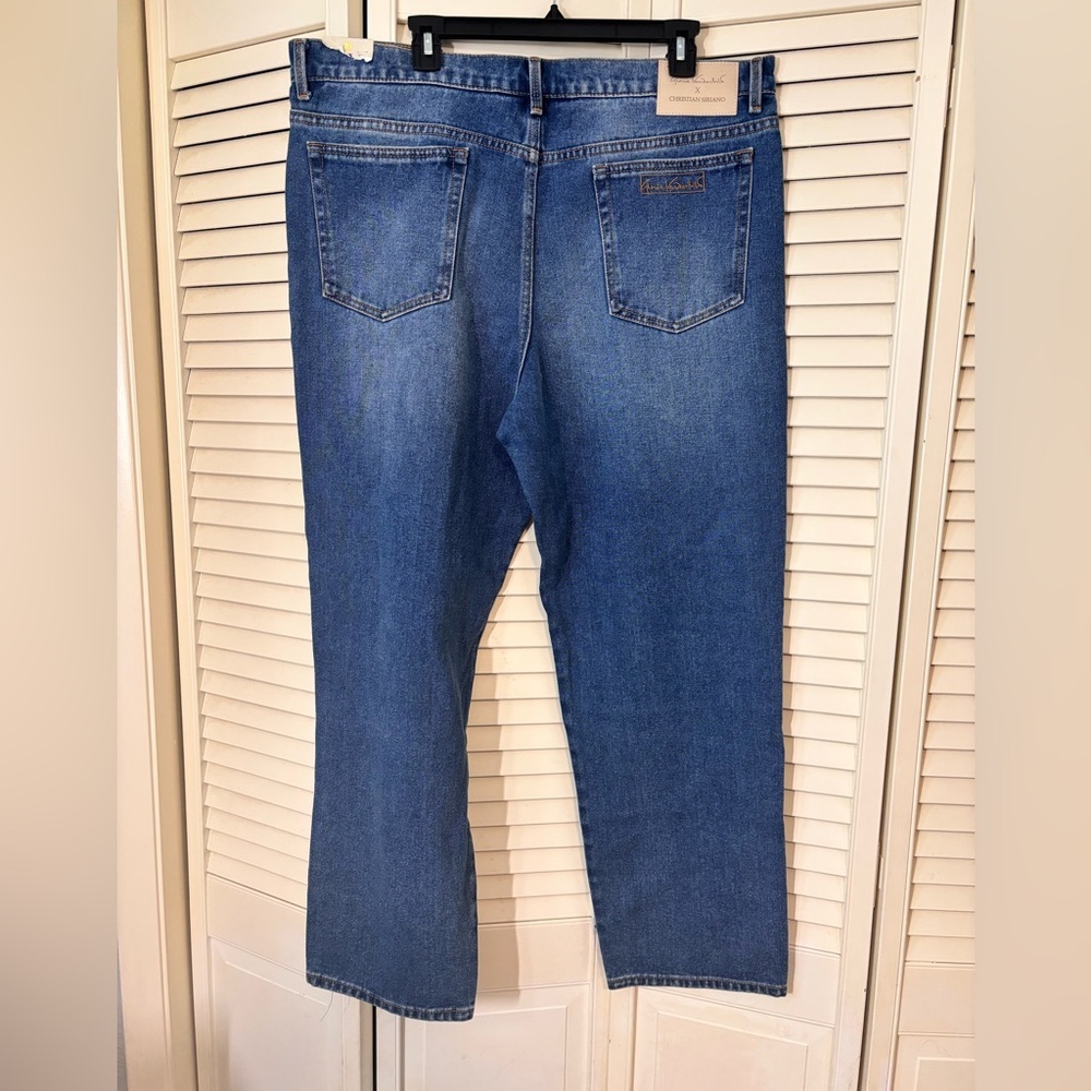 Gloria Vanderbilt x Christian Siriano
Miles Straight Leg Jeans | Sz 18 | NEW - Picture 2 of 9